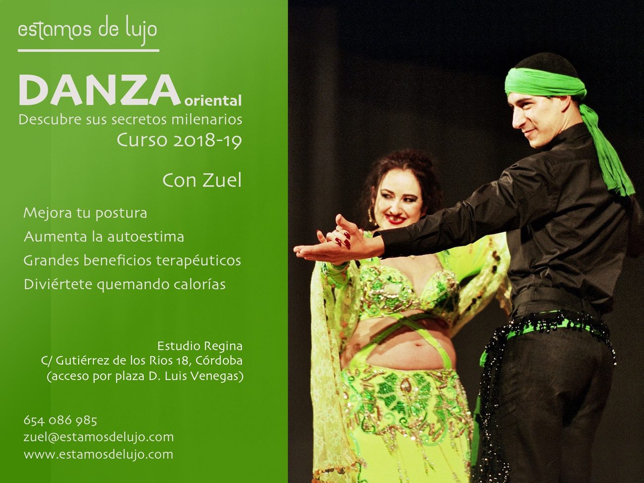 interior Renacimiento munición Clases de danza del vientre en Córdoba - Estamos de Lujo